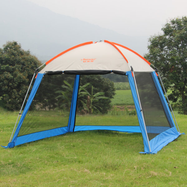 New arrival high quality 5-8 person 4 corner garden ultralarge beach gazebo pergola fishing family park outdoor camping tent - Image 3